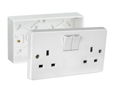 electrical box for light socket|double socket outlet price.